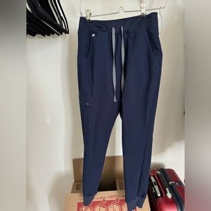 FIGS Navy Small Petite Zamora Joggers